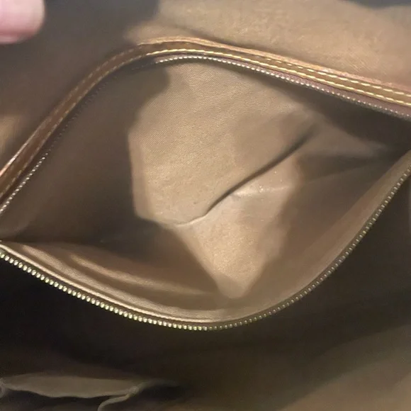Vintage Louis Vuitton Brown & Tan Monogram Bag & Dust Bag ONLY *Special Price* - Picture 10 of 10